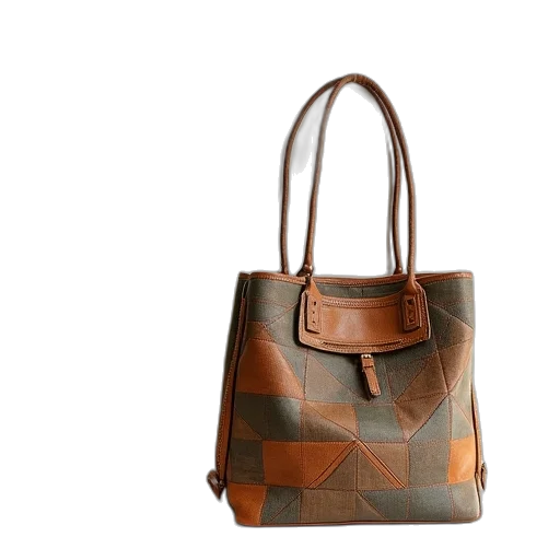 earth tones, view, tote, bag transparent PNG cut-out