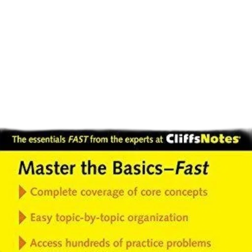 cliffsnotes, anatomy, physiology, quick transparent PNG cut-out