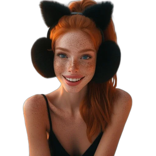 hat, mask, staff, creature transparent PNG cut-out