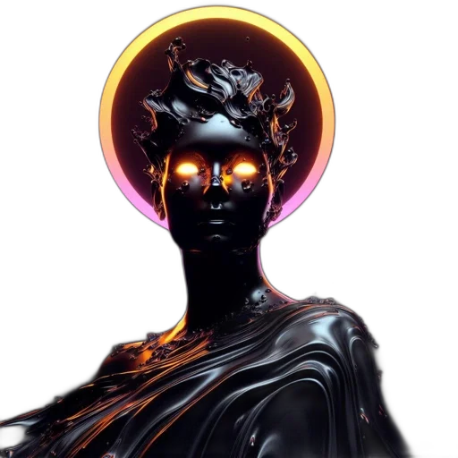crown, jewelry, face, concept art transparent PNG cut-out