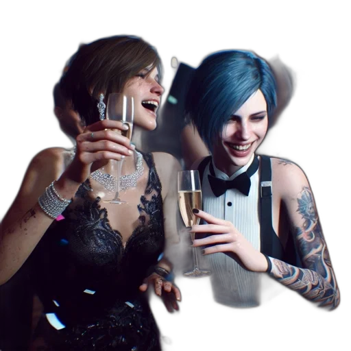 dress, concept art, pixel art, photorealistic transparent PNG cut-out
