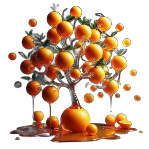 tree, food, crown, photorealistic transparent PNG cut-out
