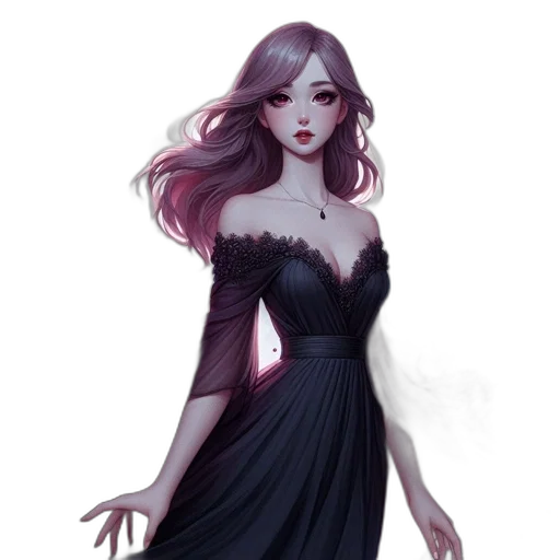 dress, fantasy art, concept art, pixel art transparent PNG cut-out