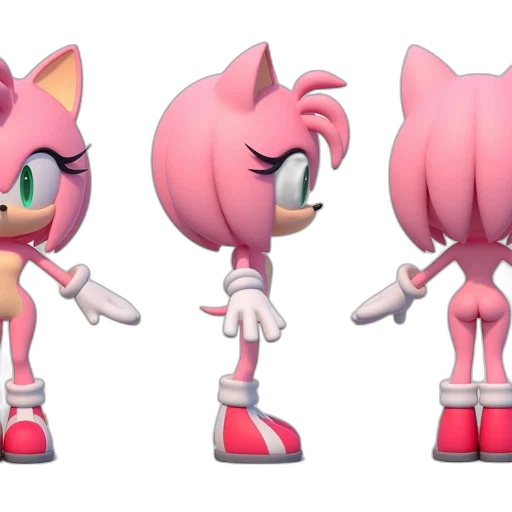 3d render, concept art, cartoon, vaporwave transparent PNG cut-out