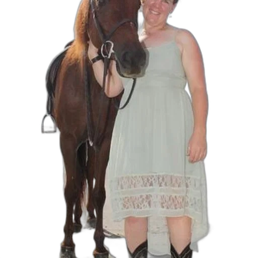 dress, staff, animal, shoes transparent PNG cut-out