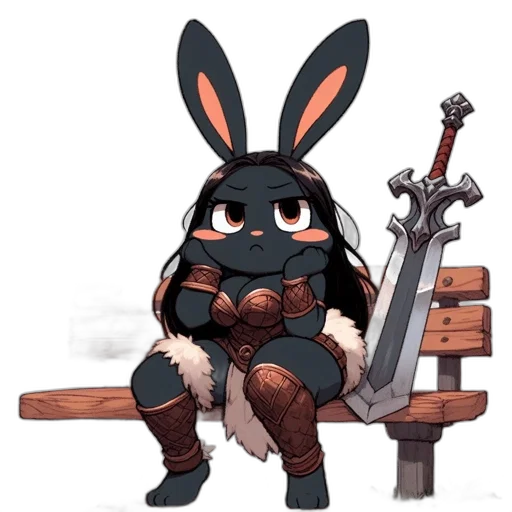 sword, weapon, animal, staff transparent PNG cut-out