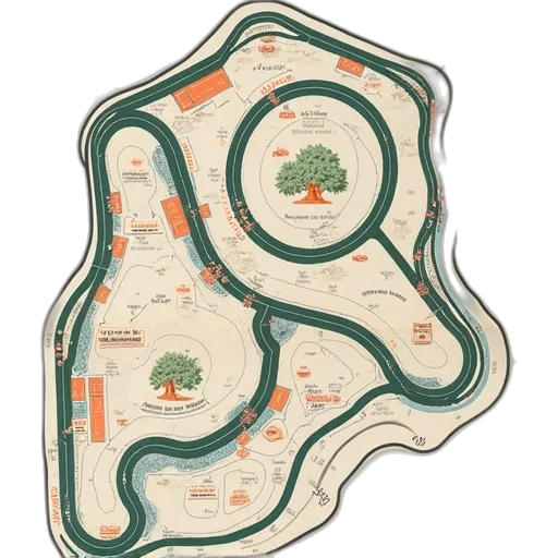 concept art, 3d render, map, showing transparent PNG cut-out