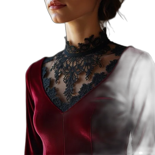 dress, jewelry, face, crown transparent PNG cut-out