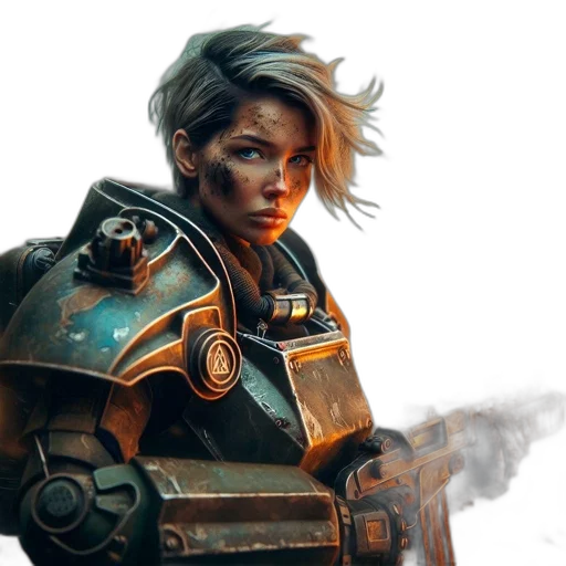 weapon, concept art, fantasy art, cyberpunk transparent PNG cut-out