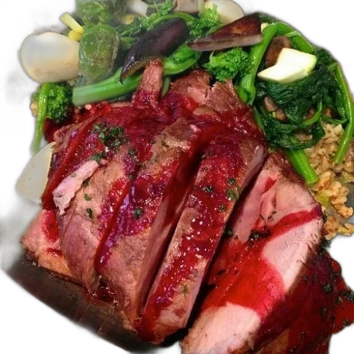 food, plate, meat, broccoli transparent PNG cut-out