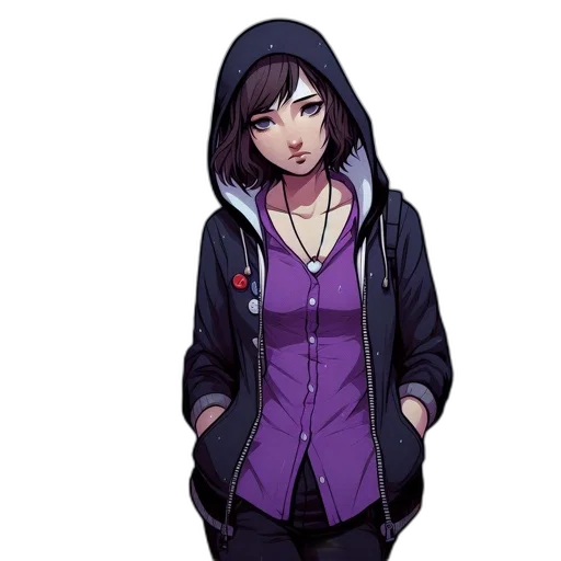 jacket, staff, face, pixel art transparent PNG cut-out