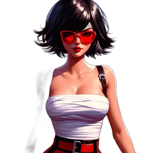 dress, concept art, comic book art, fantasy art transparent PNG cut-out