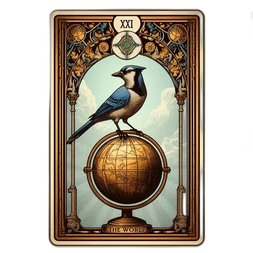fantasy art, concept art, blue, tarot transparent PNG cut-out