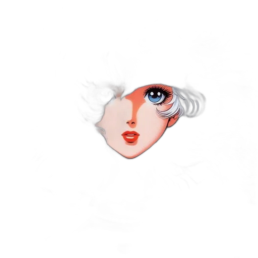 face, mask, creature, crown transparent PNG cut-out