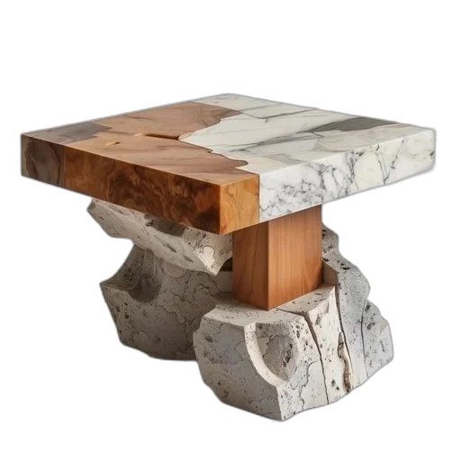 furniture, table, combination, materials transparent PNG cut-out
