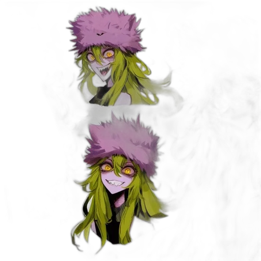 hat, mask, concept art, anime transparent PNG cut-out