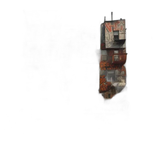 building, robot, face, bottle transparent PNG cut-out