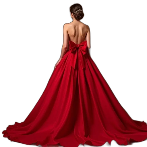 dress, jewelry, photorealistic, concept art transparent PNG cut-out