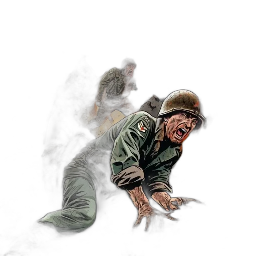 weapon, concept art, comic book art, photorealistic transparent PNG cut-out