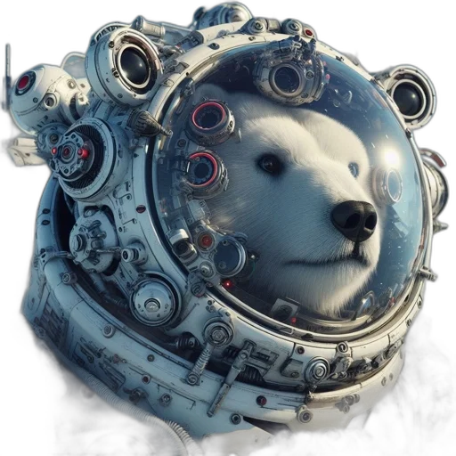 animal, robot, creature, mask transparent PNG cut-out