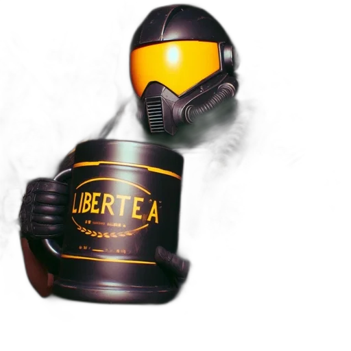 mask, robot, concept art, 3d render transparent PNG cut-out