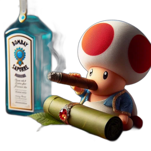 bottle, weapon, concept art, 3d render transparent PNG cut-out