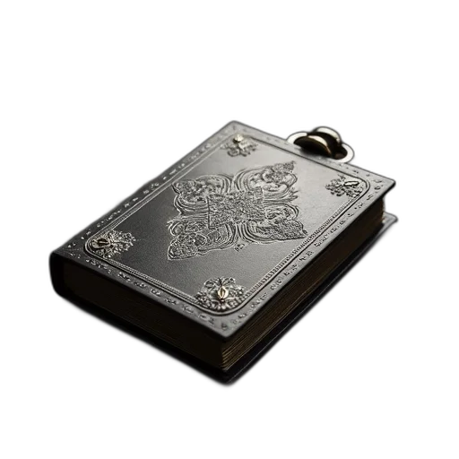 jewelry, book, locke, silver transparent PNG cut-out