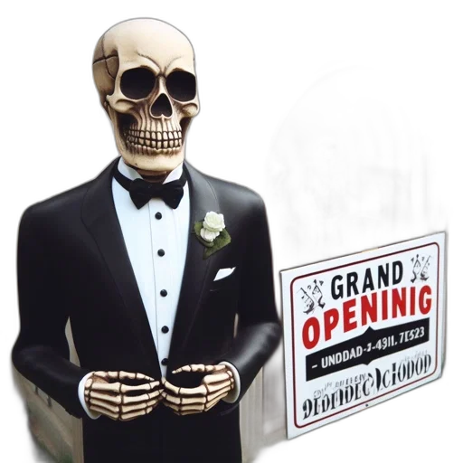 3d render, eerily, festive, setting transparent PNG cut-out