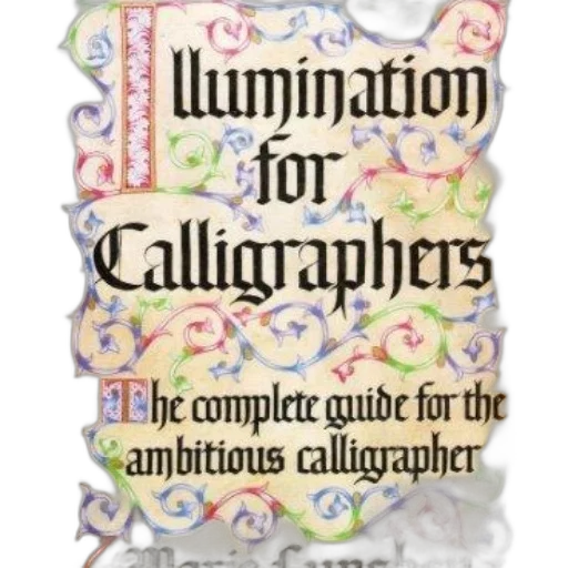 illumination, calligraphers, complete, guide transparent PNG cut-out