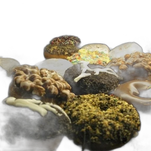 food, jewelry, 3d render, concept art transparent PNG cut-out