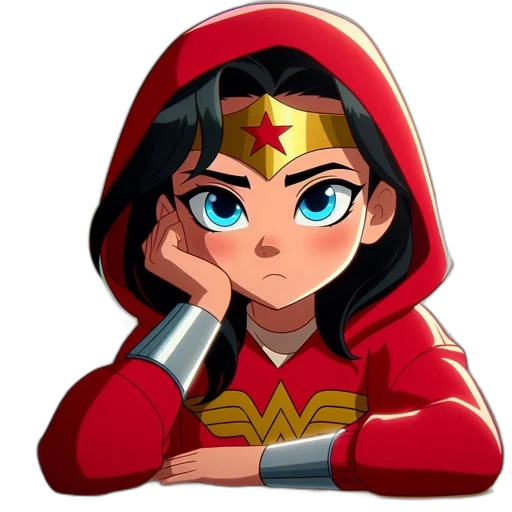 face, jewelry, crown, comic book art transparent PNG cut-out