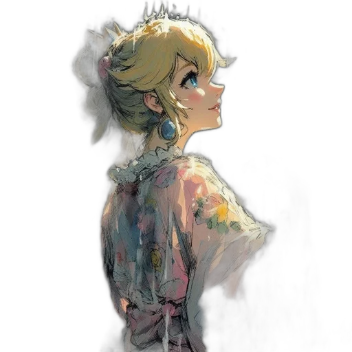 crown, dress, face, jacket transparent PNG cut-out