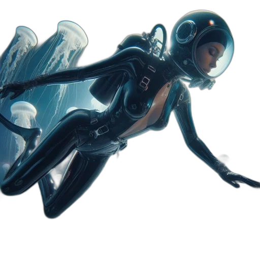 creature, robot, concept art, comic book art transparent PNG cut-out