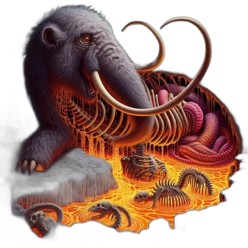 dragon, creature, animal, hair transparent PNG cut-out