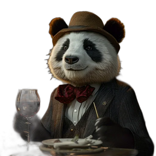 animal, hat, food, staff transparent PNG cut-out