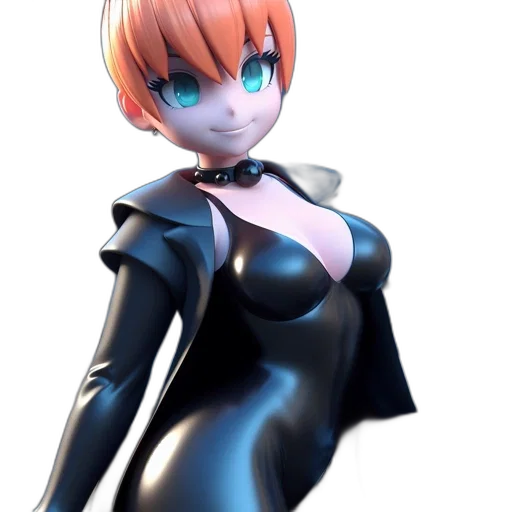 dress, robot, jacket, staff transparent PNG cut-out