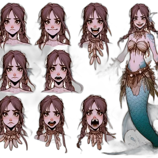 creature, concept art, fantasy art, pixel art transparent PNG cut-out