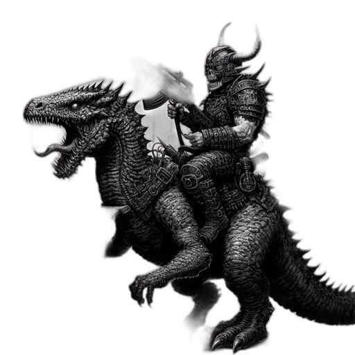 dragon, animal, creature, weapon transparent PNG cut-out