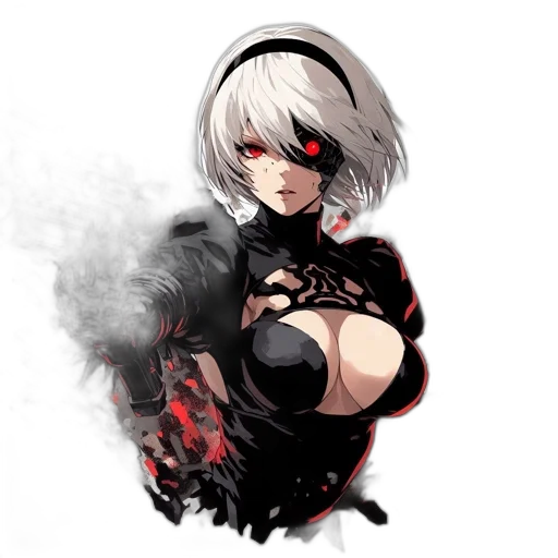 dress, mask, staff, weapon transparent PNG cut-out