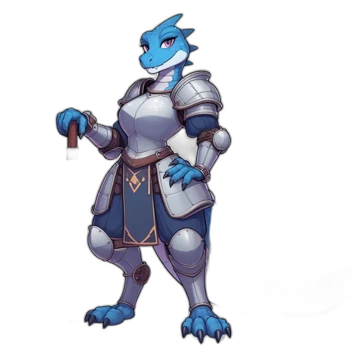 dragon, staff, creature, robot transparent PNG cut-out