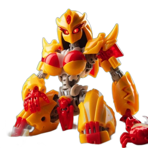 robot, 3d render, concept art, golden transparent PNG cut-out