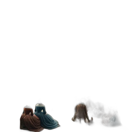 hair, shoes, creature, mask transparent PNG cut-out