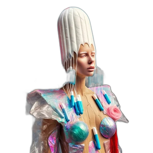 hair, dress, crown, hat transparent PNG cut-out