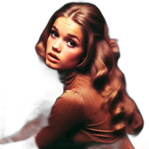 hair, face, dress, photorealistic transparent PNG cut-out