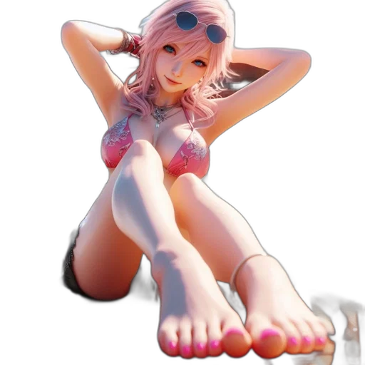 creature, dress, weapon, shoes transparent PNG cut-out