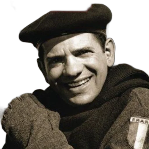 jacket, face, staff, hat transparent PNG cut-out