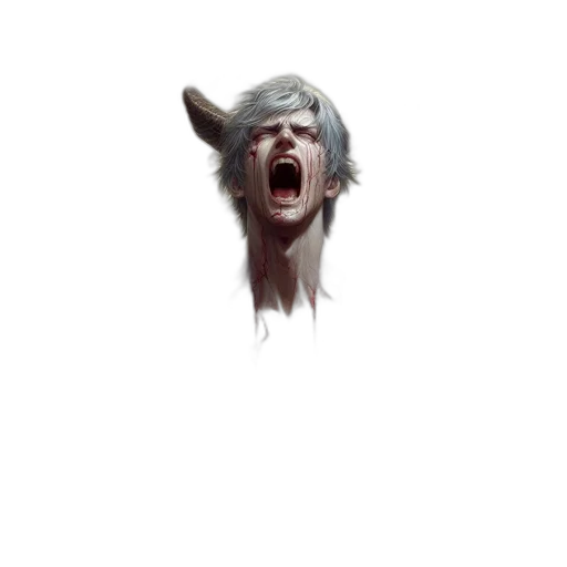 face, creature, animal, mask transparent PNG cut-out