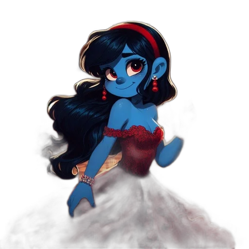dress, staff, robot, concept art transparent PNG cut-out