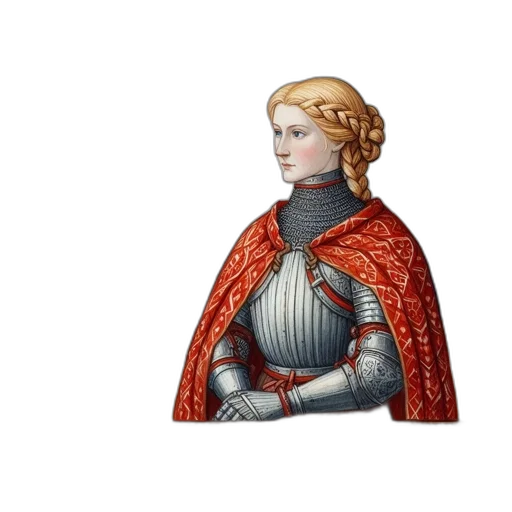 crown, dress, jacket, staff transparent PNG cut-out