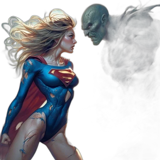 comic book art, concept art, fantasy art, outer space transparent PNG cut-out